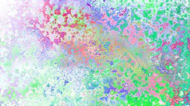 Soyut pas benzeri organik doku, canlı mermer renkler, paslanmış metal yüzey etkisi ve anlamlı kaotik desen.