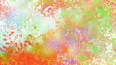 Soyut pas benzeri organik doku, canlı mermer renkler, paslanmış metal yüzey etkisi ve anlamlı kaotik desen.