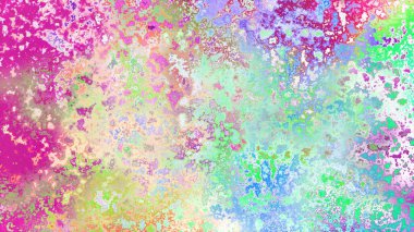 Soyut pas benzeri organik doku, canlı mermer renkler, paslanmış metal yüzey etkisi ve anlamlı kaotik desen.