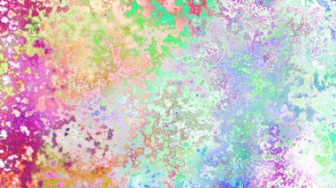 Soyut pas benzeri organik doku, canlı mermer renkler, paslanmış metal yüzey etkisi ve anlamlı kaotik desen.