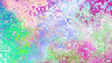 Soyut pas benzeri organik doku, canlı mermer renkler, paslanmış metal yüzey etkisi ve anlamlı kaotik desen.