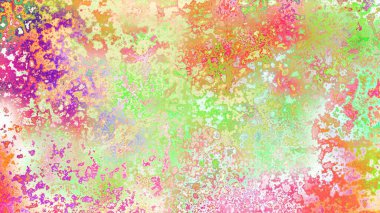 Soyut pas benzeri organik doku, canlı mermer renkler, paslanmış metal yüzey etkisi ve anlamlı kaotik desen.