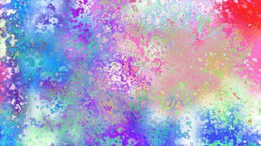 Soyut pas benzeri organik doku, canlı mermer renkler, paslanmış metal yüzey etkisi ve anlamlı kaotik desen.