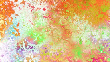 Soyut pas benzeri organik doku, canlı mermer renkler, paslanmış metal yüzey etkisi ve anlamlı kaotik desen.