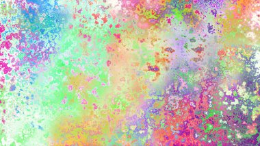 Soyut pas benzeri organik doku, canlı mermer renkler, paslanmış metal yüzey etkisi ve anlamlı kaotik desen.