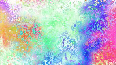 Soyut pas benzeri organik doku, canlı mermer renkler, paslanmış metal yüzey etkisi ve anlamlı kaotik desen.