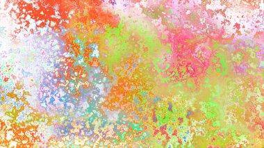 Soyut pas benzeri organik doku, canlı mermer renkler, paslanmış metal yüzey etkisi ve anlamlı kaotik desen.