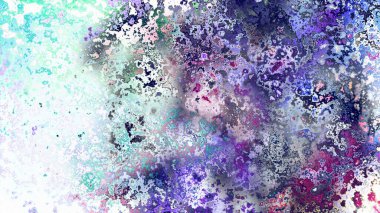 Soyut pas benzeri organik doku, canlı mermer renkler, paslanmış metal yüzey etkisi ve anlamlı kaotik desen.