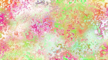 Soyut pas benzeri organik doku, canlı mermer renkler, paslanmış metal yüzey etkisi ve anlamlı kaotik desen.