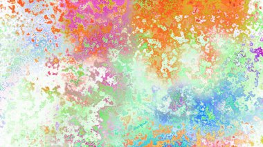 Soyut pas benzeri organik doku, canlı mermer renkler, paslanmış metal yüzey etkisi ve anlamlı kaotik desen.