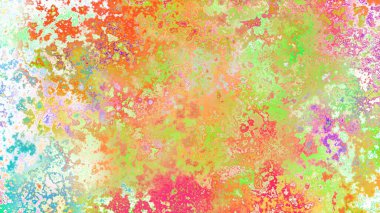 Soyut pas benzeri organik doku, canlı mermer renkler, paslanmış metal yüzey etkisi ve anlamlı kaotik desen.