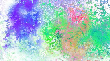 Soyut pas benzeri organik doku, canlı mermer renkler, paslanmış metal yüzey etkisi ve anlamlı kaotik desen.