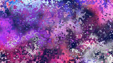 Soyut pas benzeri organik doku, canlı mermer renkler, paslanmış metal yüzey etkisi ve anlamlı kaotik desen.