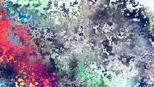 Soyut pas benzeri organik doku, canlı mermer renkler, paslanmış metal yüzey etkisi ve anlamlı kaotik desen.