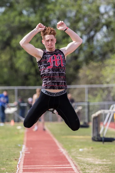 He's Catching Air — Stock Photo, Image