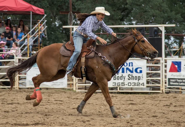 Rodeo dag actie — Stockfoto