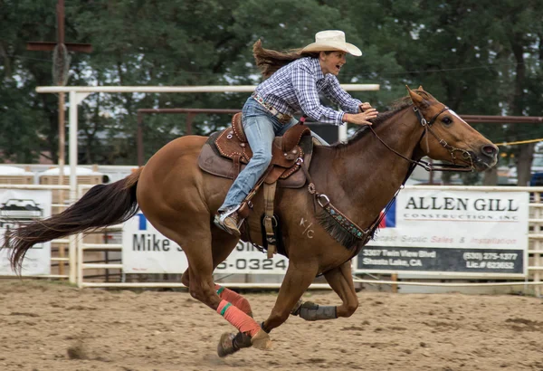 Rodeo dag actie — Stockfoto