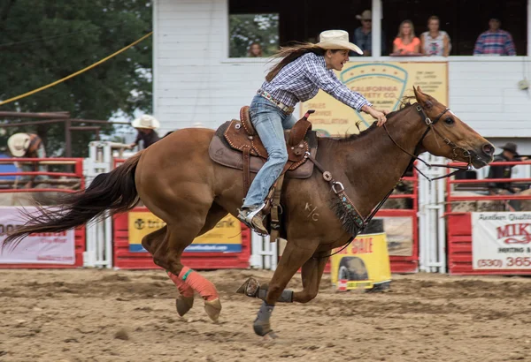 Rodeo Day åtgärd — Stockfoto