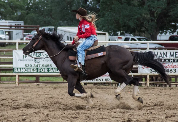 Unge Rodeo Cowboy — Stockfoto