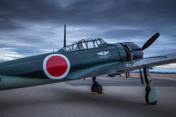 Mitsubishi A6M Zero — Zdjęcie stockowe