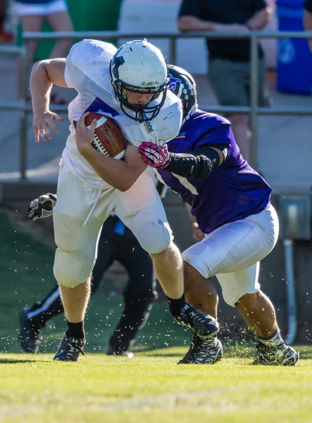 High School Calcio Azione — Foto Stock