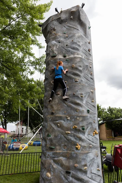 Rock Climbing Fun — Stock Photo, Image