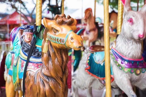 Feliz ir em volta — Fotografia de Stock