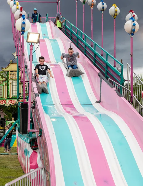 Giant Slide Fun — Stock Photo, Image