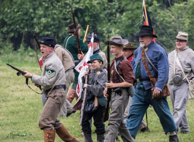 Amerikan İç Savaşı savaş köpek Adası'nda