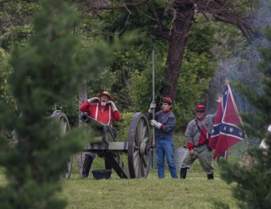 Amerikan İç Savaşı savaş köpek Adası'nda