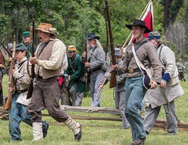 Amerikan İç Savaşı savaş köpek Adası'nda