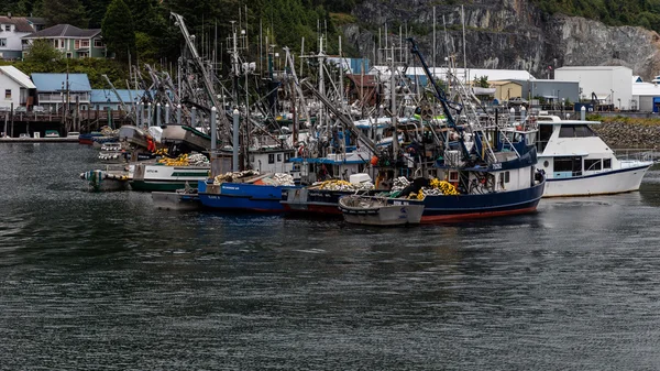 Alaskan balıkçı tekneleri — Stok fotoğraf