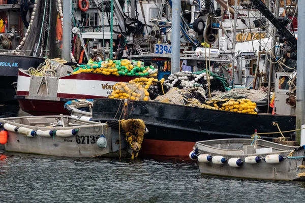 Alaskan balıkçı tekneleri — Stok fotoğraf