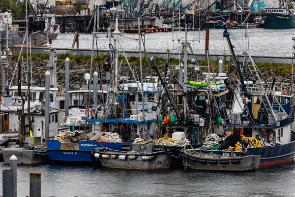 Barcos de pesca Alaska — Foto de Stock