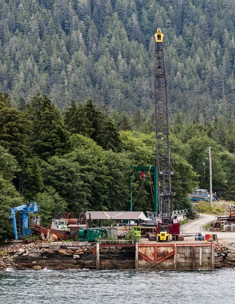 Juneau Rive de l'Alaska — Photo