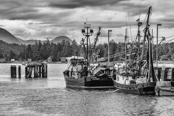 Bateaux de pêche en Ketchikan — Photo