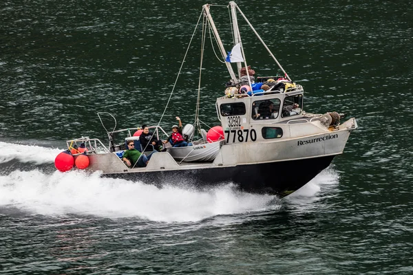 Barche da pesca in Ketchikan — Foto Stock