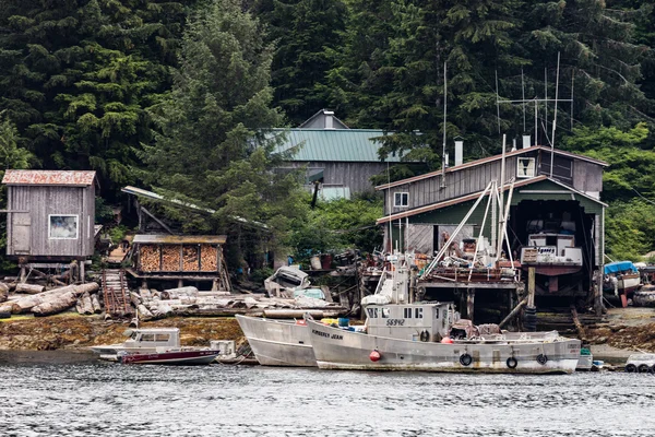 Bateaux de pêche de l'Alaska — Photo