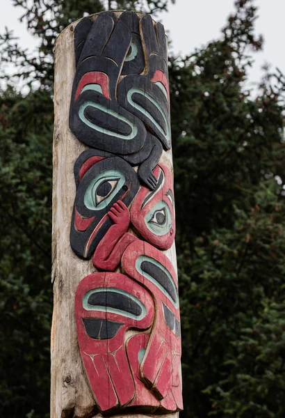 Sitka Totem Poles — Stock Photo, Image