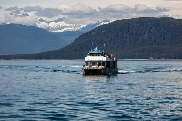 Osservazione delle balene in Alaska — Foto Stock