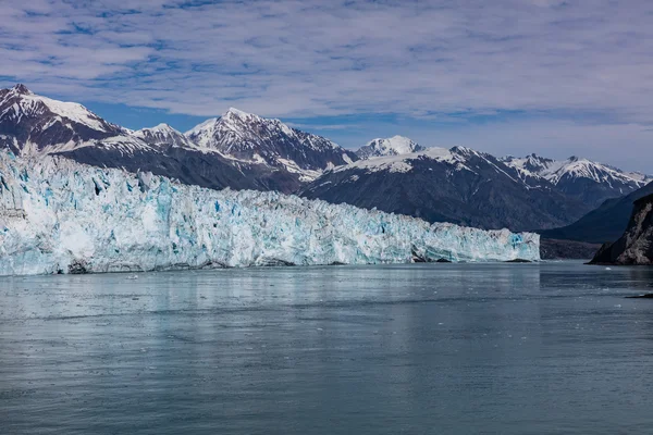 Hubbard gletsjer in alaska — Stockfoto