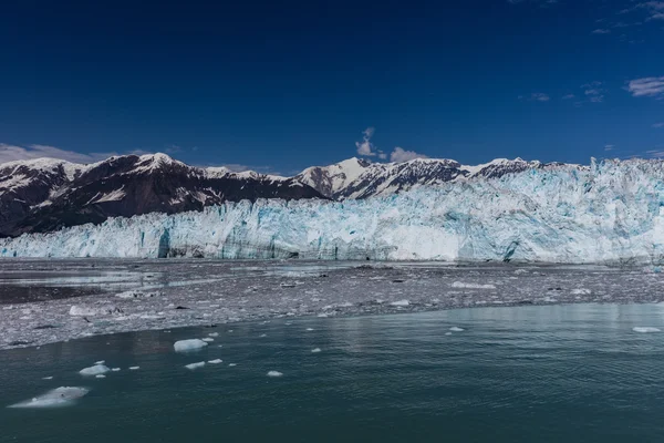 Hubbard gletsjer in alaska — Stockfoto