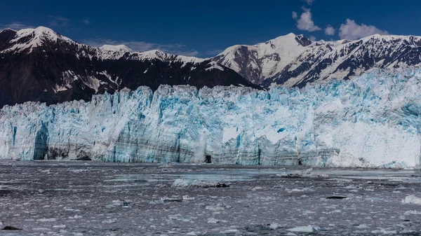 Hubbard gletsjer in alaska — Stockfoto