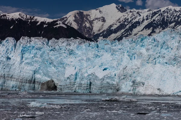 Хаббарда льодовик на Алясці — стокове фото