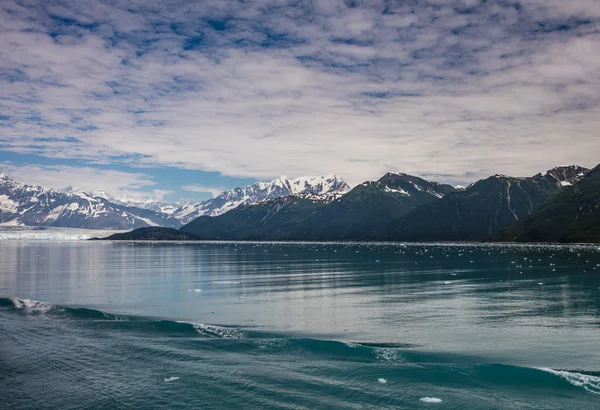 Hubbard gletsjer in alaska — Stockfoto