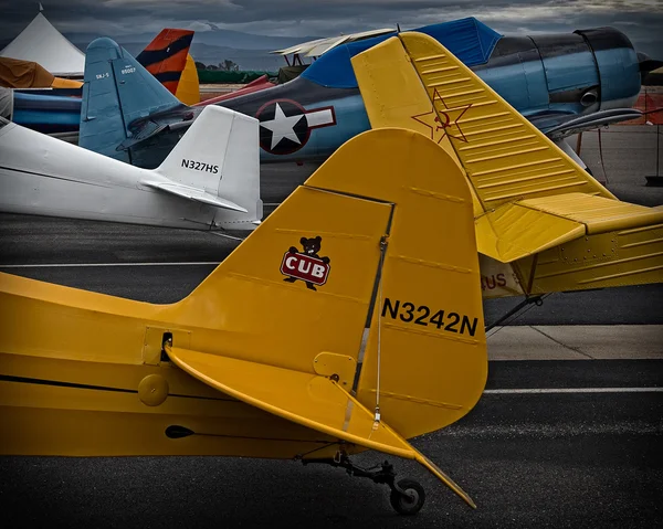 Planes at the Redding, Airshow — Stock Photo, Image