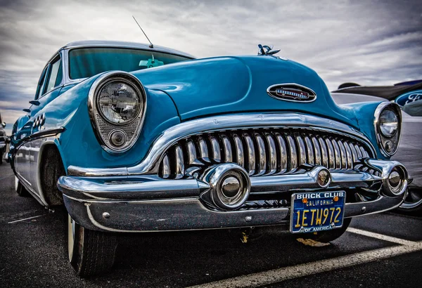 Klassiska blå Buick — Stockfoto