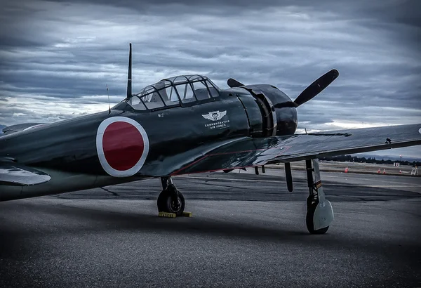 Segunda Guerra Mundial japonés cero — Foto de Stock