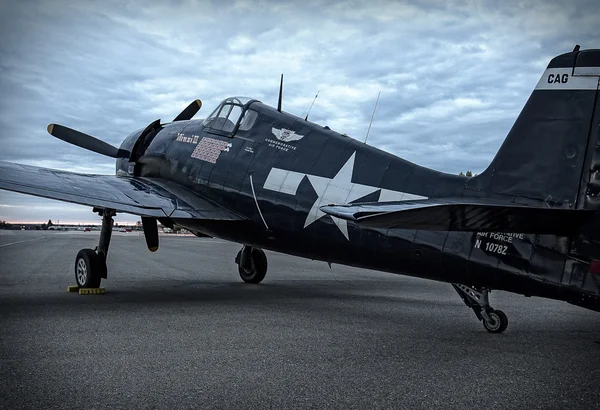 Вторая мировая война F4U Corsair — стоковое фото