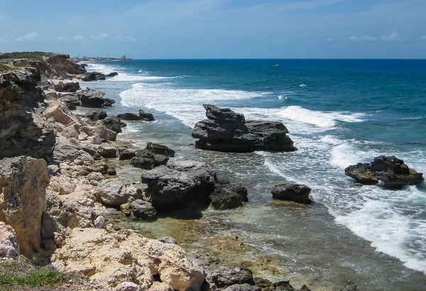 Ακτογραμμή, Isla Mujeres, Μεξικό — Φωτογραφία Αρχείου